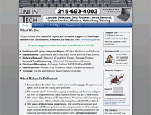 Tablet Screenshot of inlinetech.com